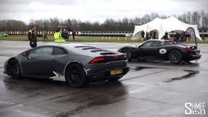 Porsche 918 Launch Control and Drag Racing