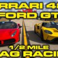 Ferrari 488 vs Ford GT Racing