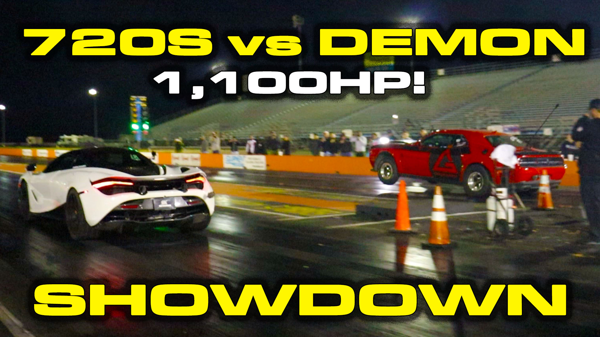 Dodge Demon vs McLaren 720s