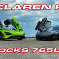 McLaren 765LT vs P1