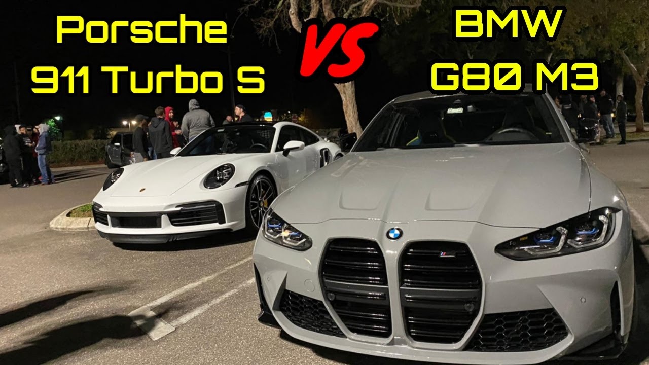 BMW M3 vs. Porsche 911 Turbo S – Street Hits