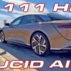 Lucid Air 1/4 Mile Tests