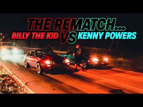 The Rematch – Billy TH3Kid Mustang vs. Kenny Powers Camaro