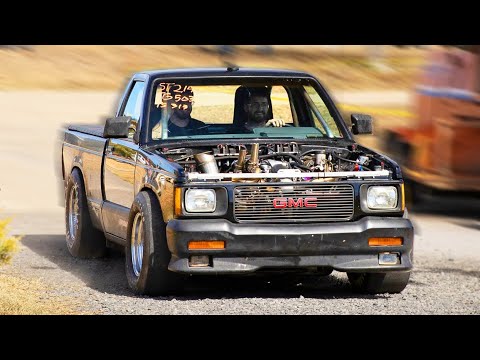 Radical 1991 GMC Syclone V8 Turbo Swap – Drag Racing