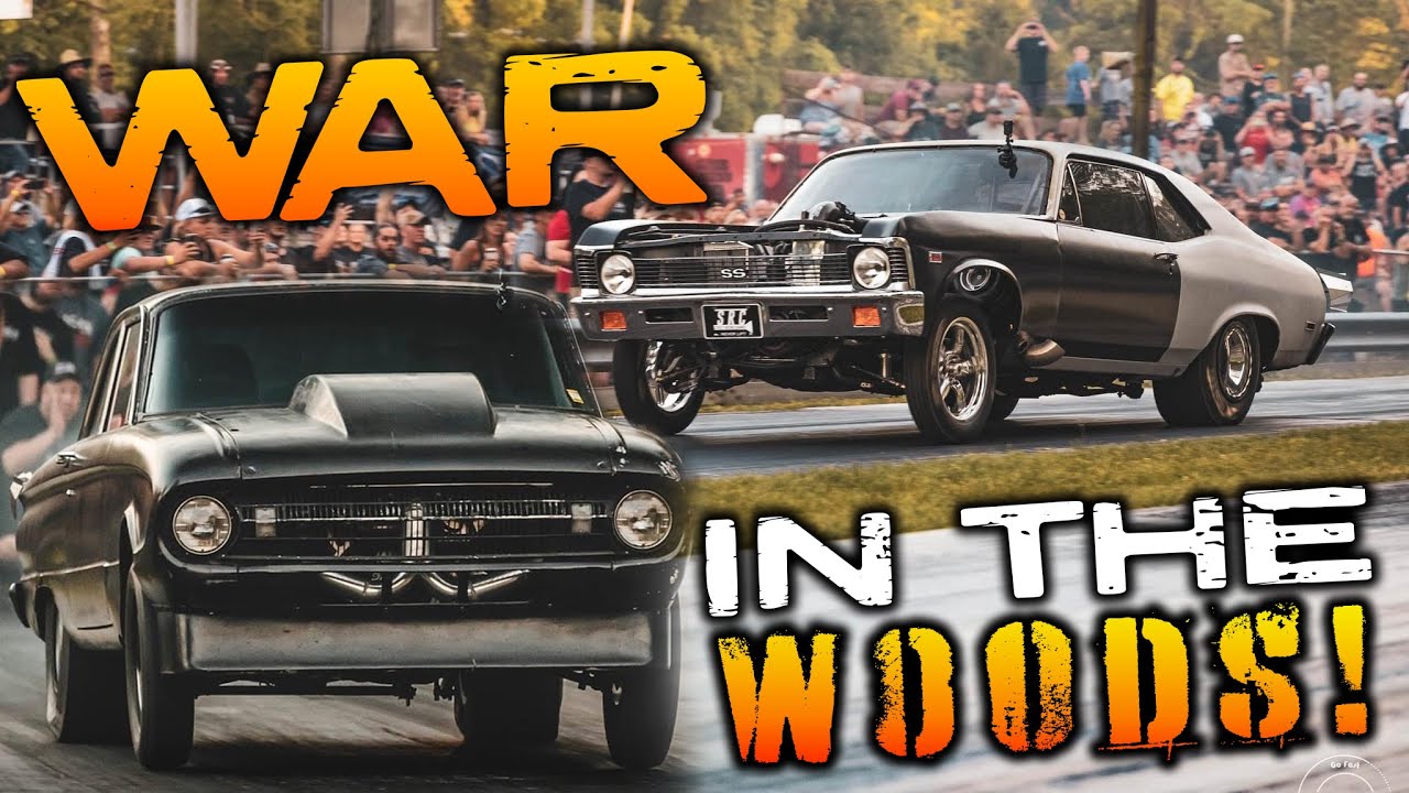 Street Racing Channel at War in the Woods 8 Drag Racing