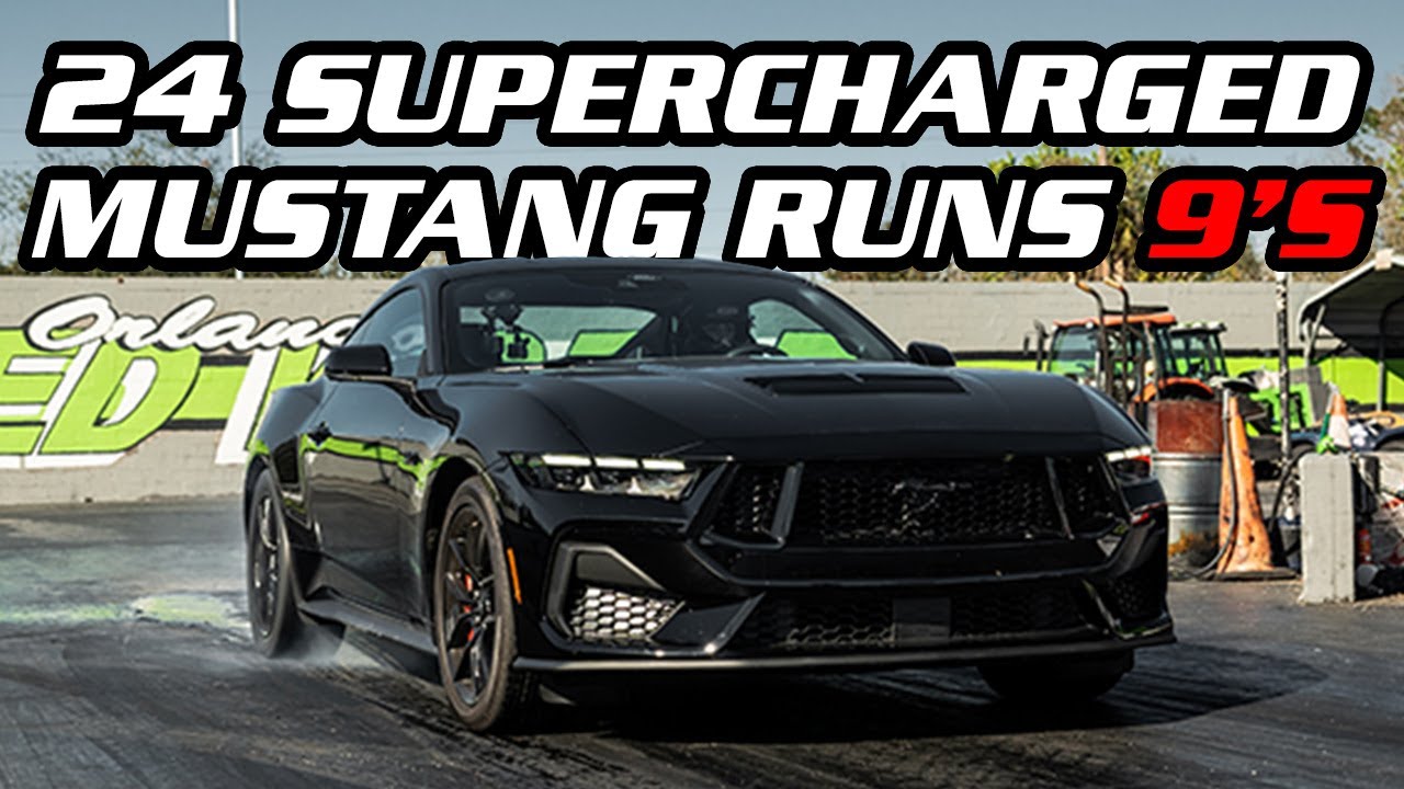 9-Second Supercharged 2024 Ford Mustang