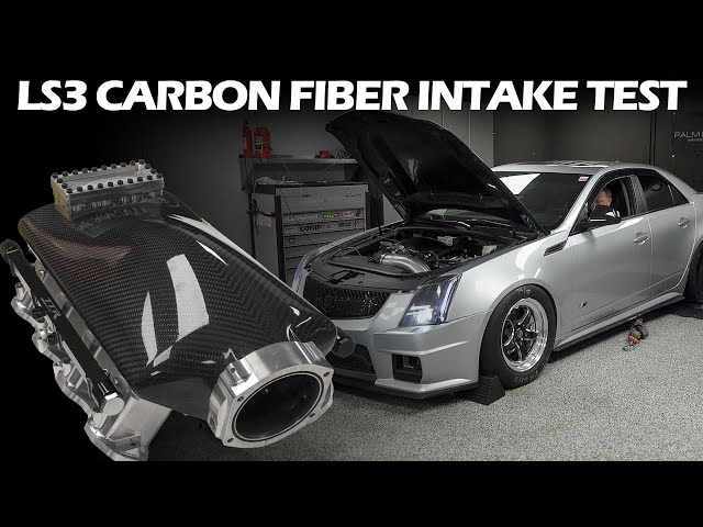 Before and After: Cadillac CTS-V Gets Carbon Fiber Intake Manifold