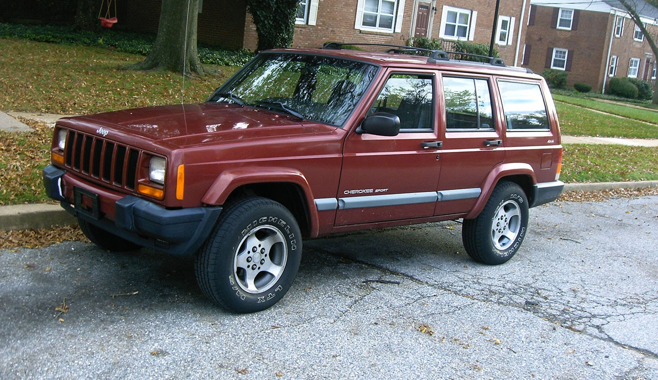 1999 Jeep cherokee stock tire size