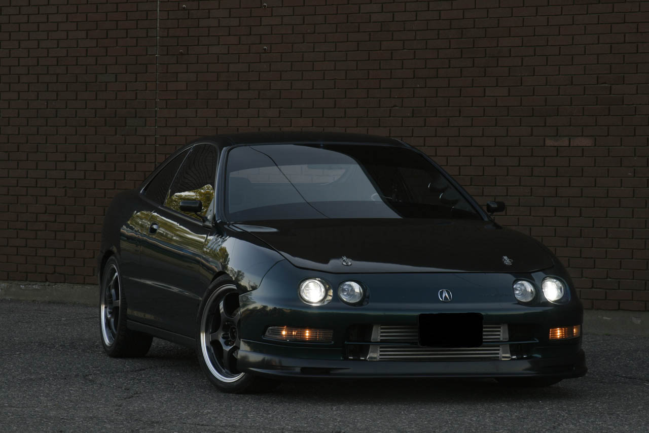 1997 Green Acura Integra RS Turbo GT3076 picture, mods, upgrades