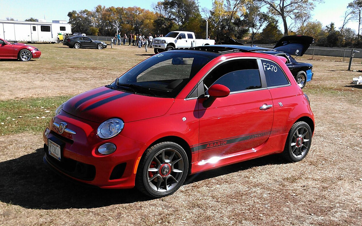 Rosso Red 2012 Fiat 500 Abarth