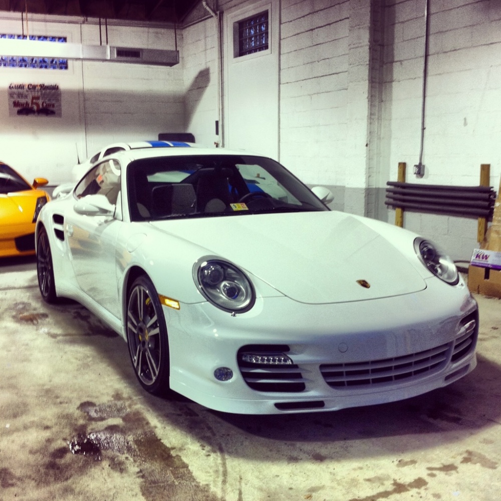 White 2013 Porsche 911 Turbo S