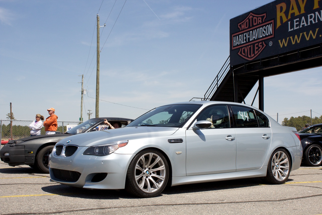 2006 silver BMW M5  picture, mods, upgrades