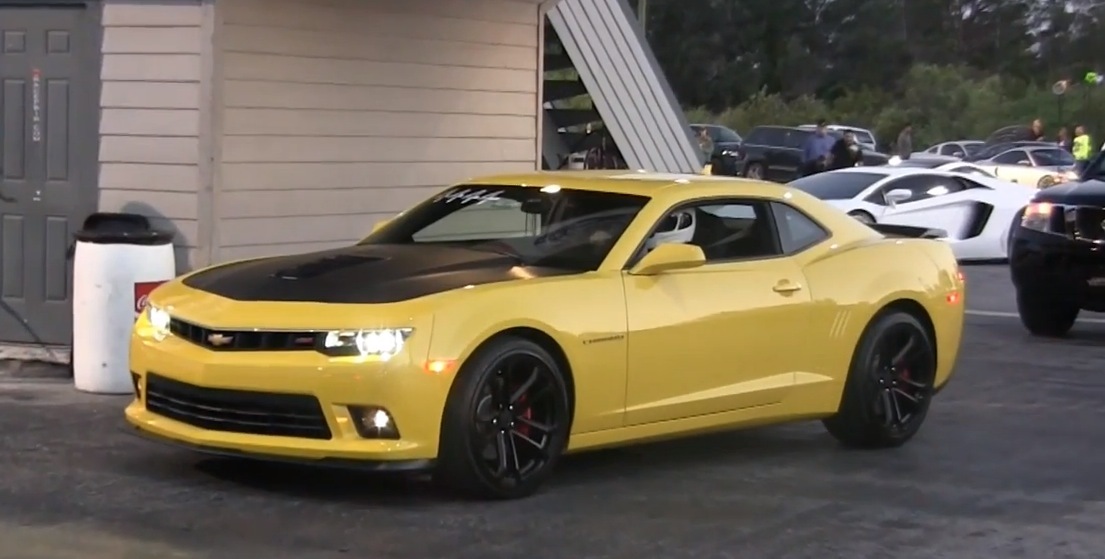 2014 Yellow Chevrolet Camaro SS 1LE Pictures, Mods