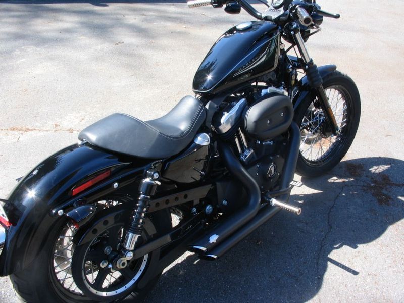 Black 2010 Harley-Davidson Sportster Nightster XL1200N