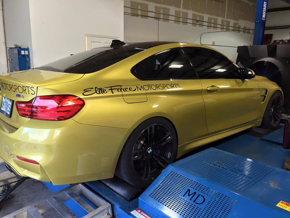 Austin Yellow 2015 BMW M4 Coupe