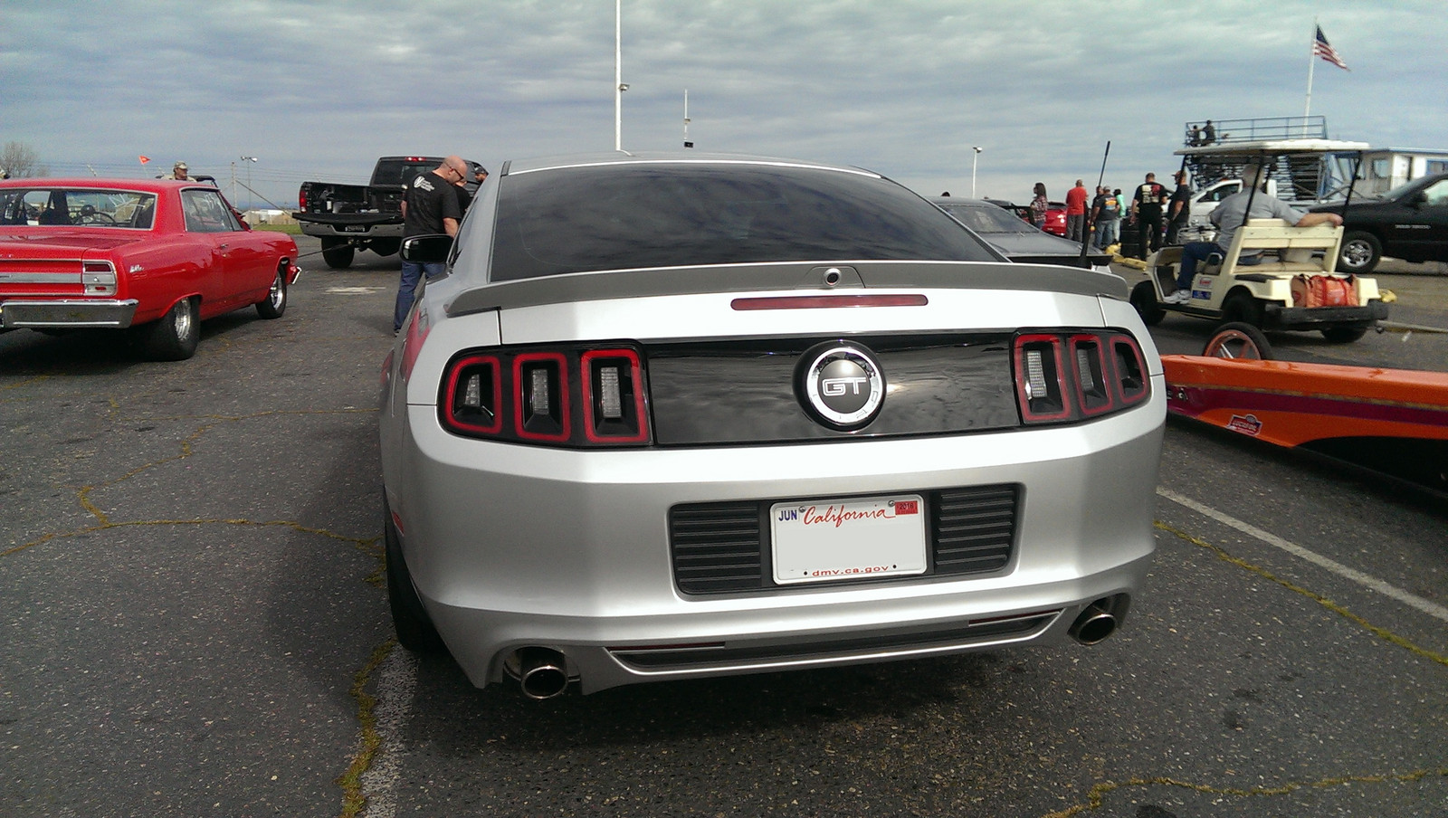 Silver 2014 Ford Mustang GT