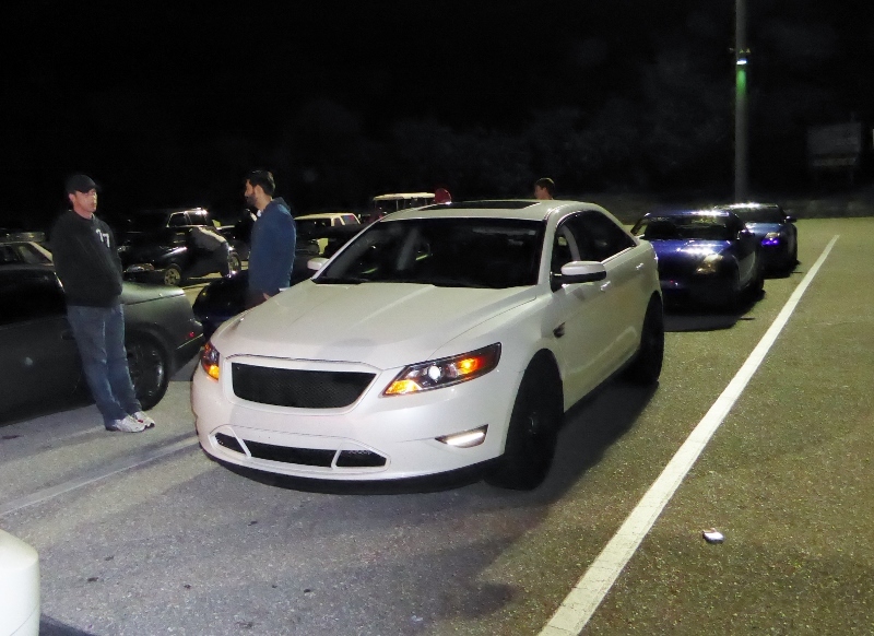 2012 White Ford Taurus SHO picture, mods, upgrades