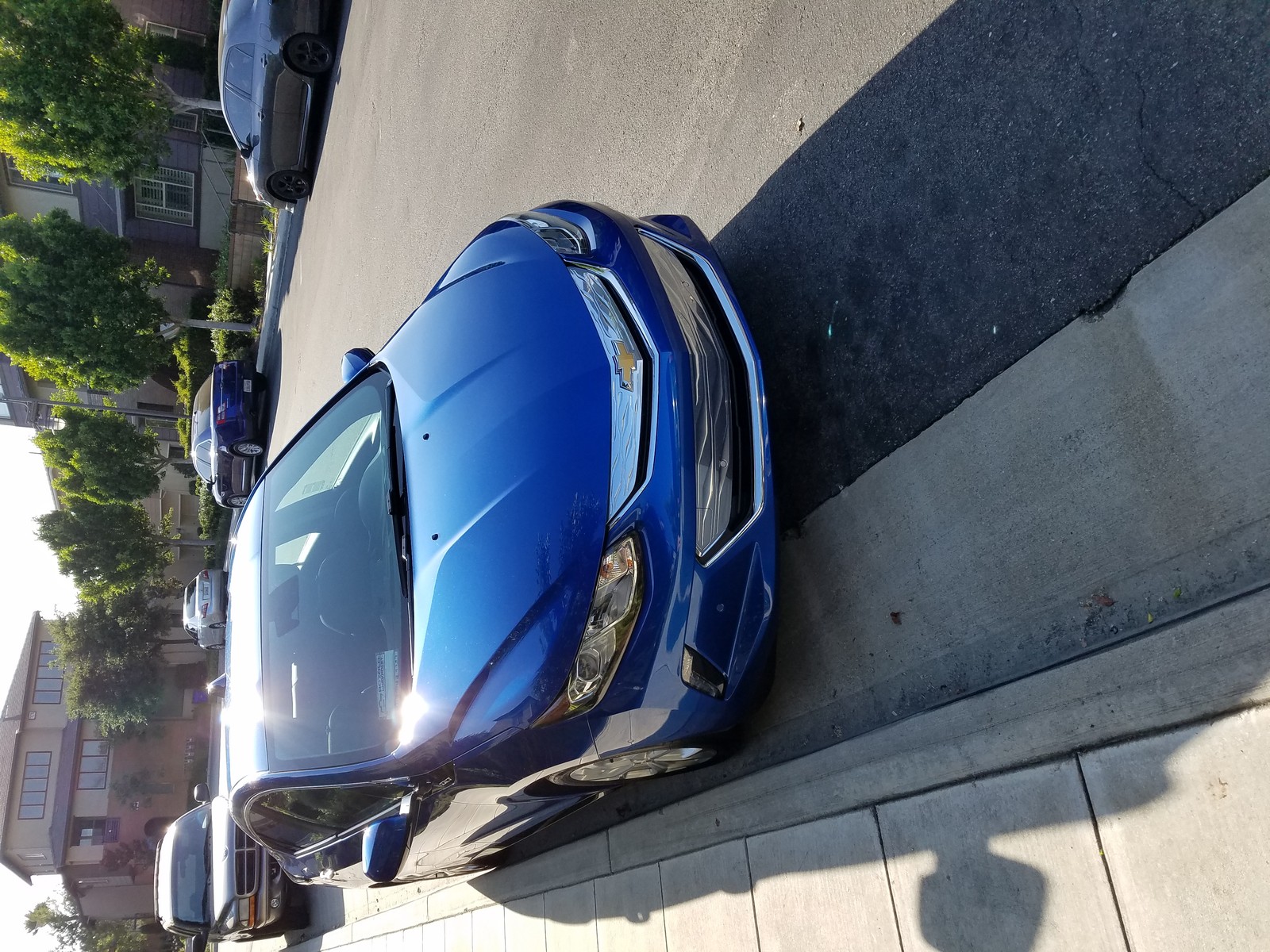 Blue 2017 Chevrolet Volt 