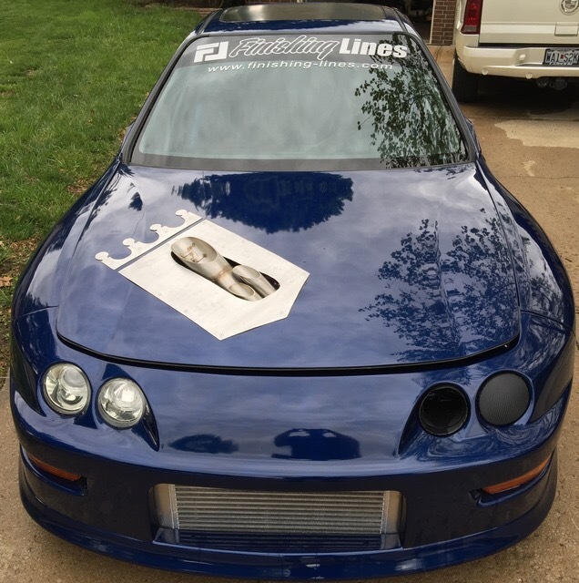 1997 Blue Acura Integra GSR Precision 6870 Turbo picture, mods, upgrades