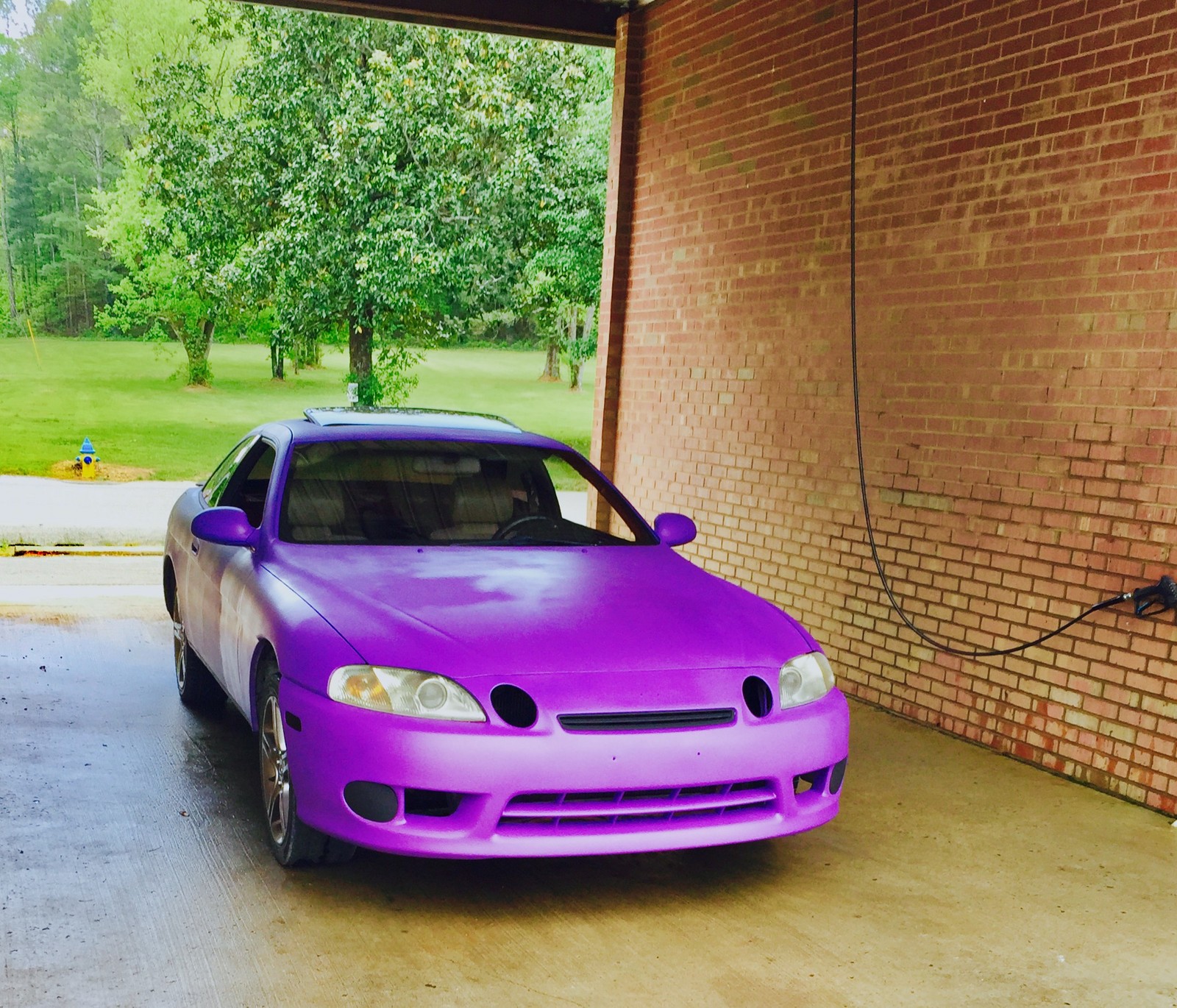 Purple  1993 Lexus SC300 