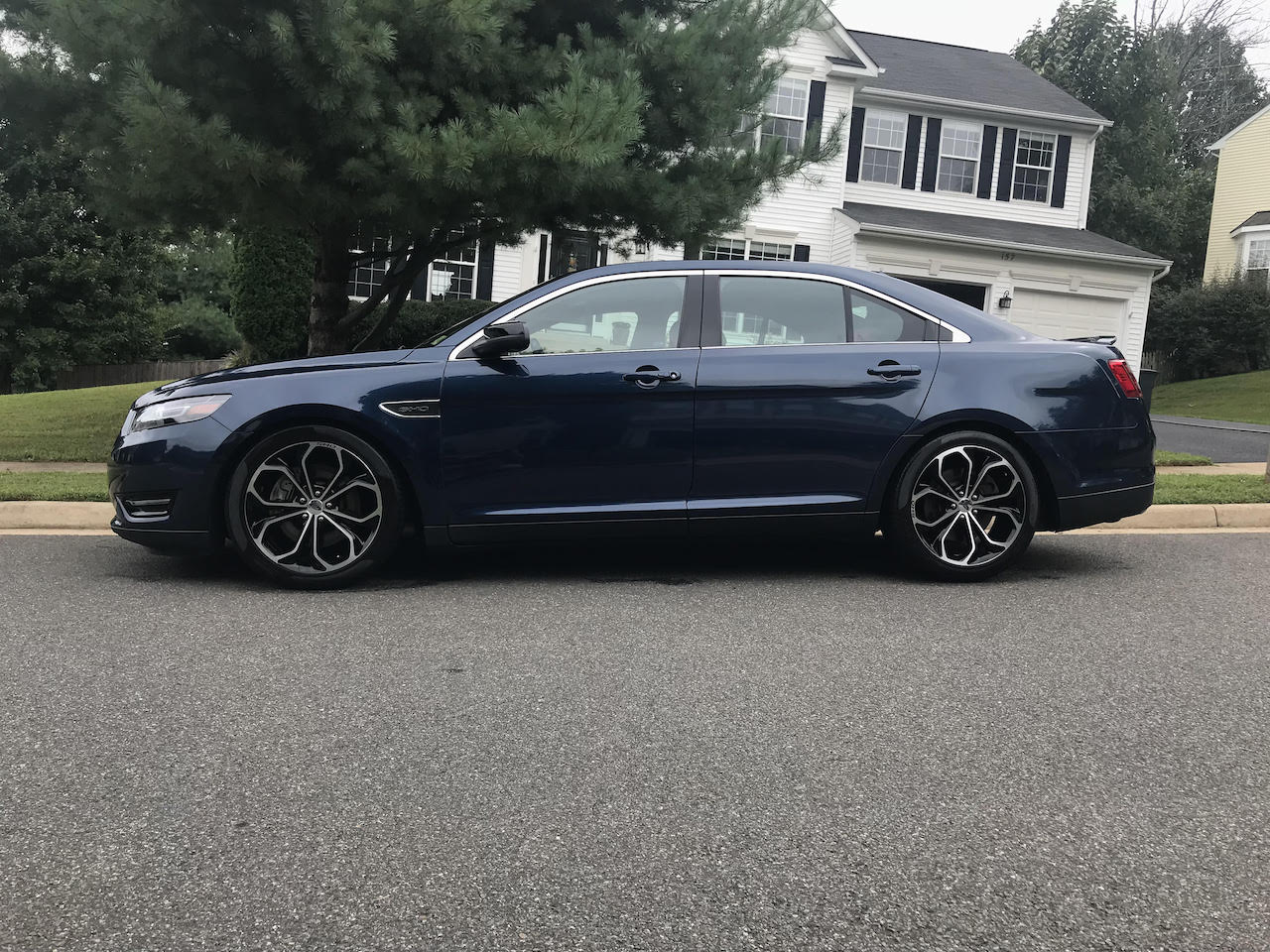 2016 Blue Jeans Ford Taurus SHO picture, mods, upgrades