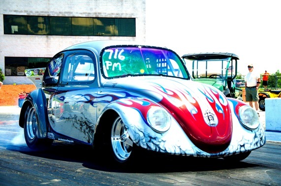 Gray 1968 Volkswagen Beetle 