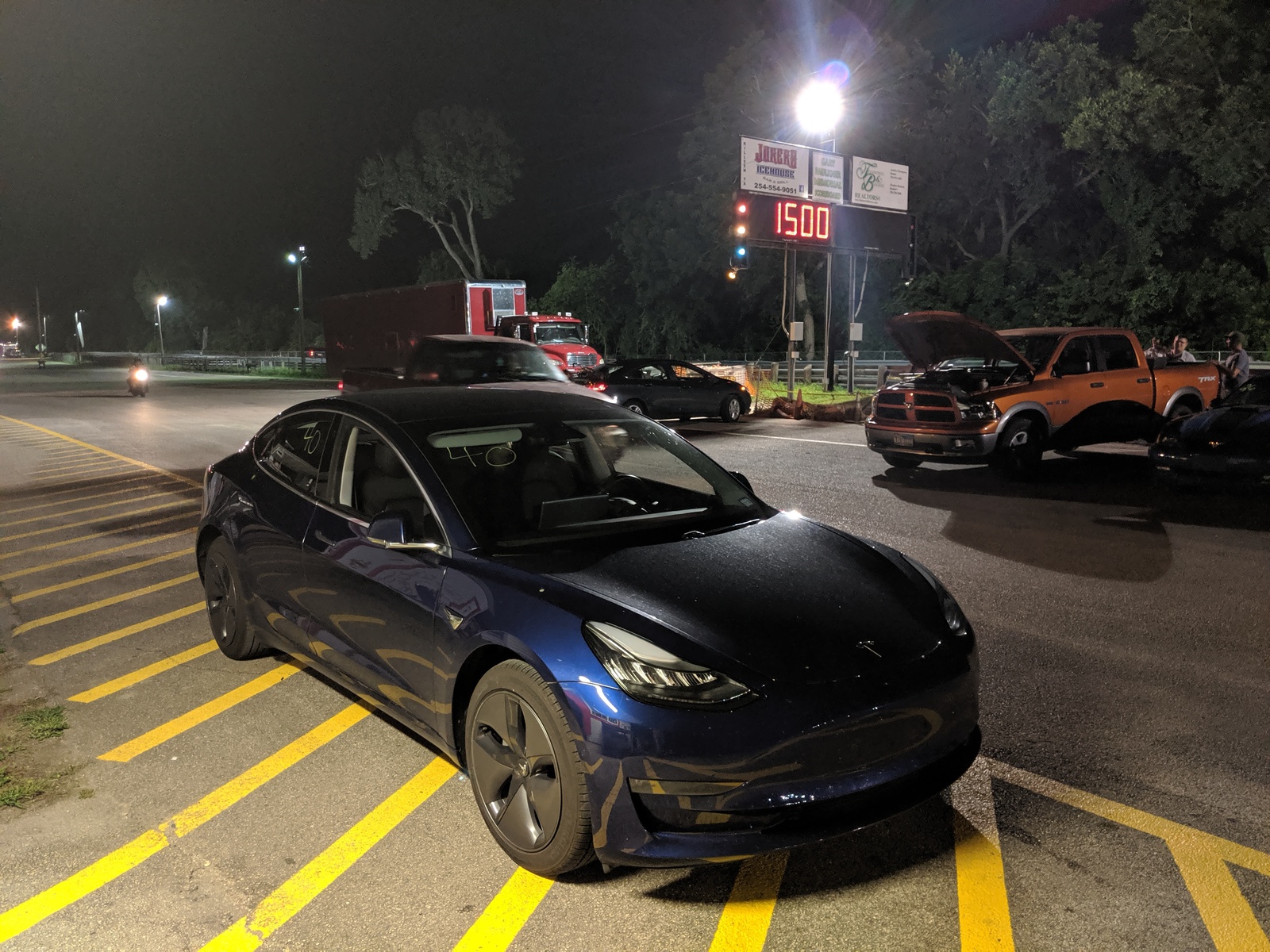2018 Blue Tesla Model 3 Long Range AWD Non-Performance picture, mods, upgrades