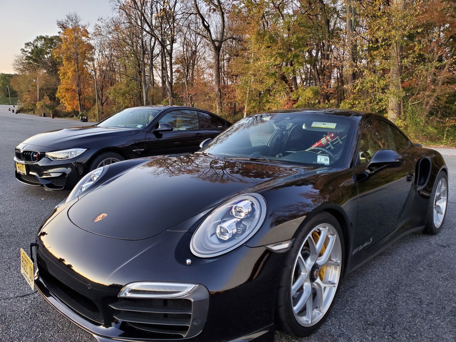 Black 2014 Porsche 911 Turbo S