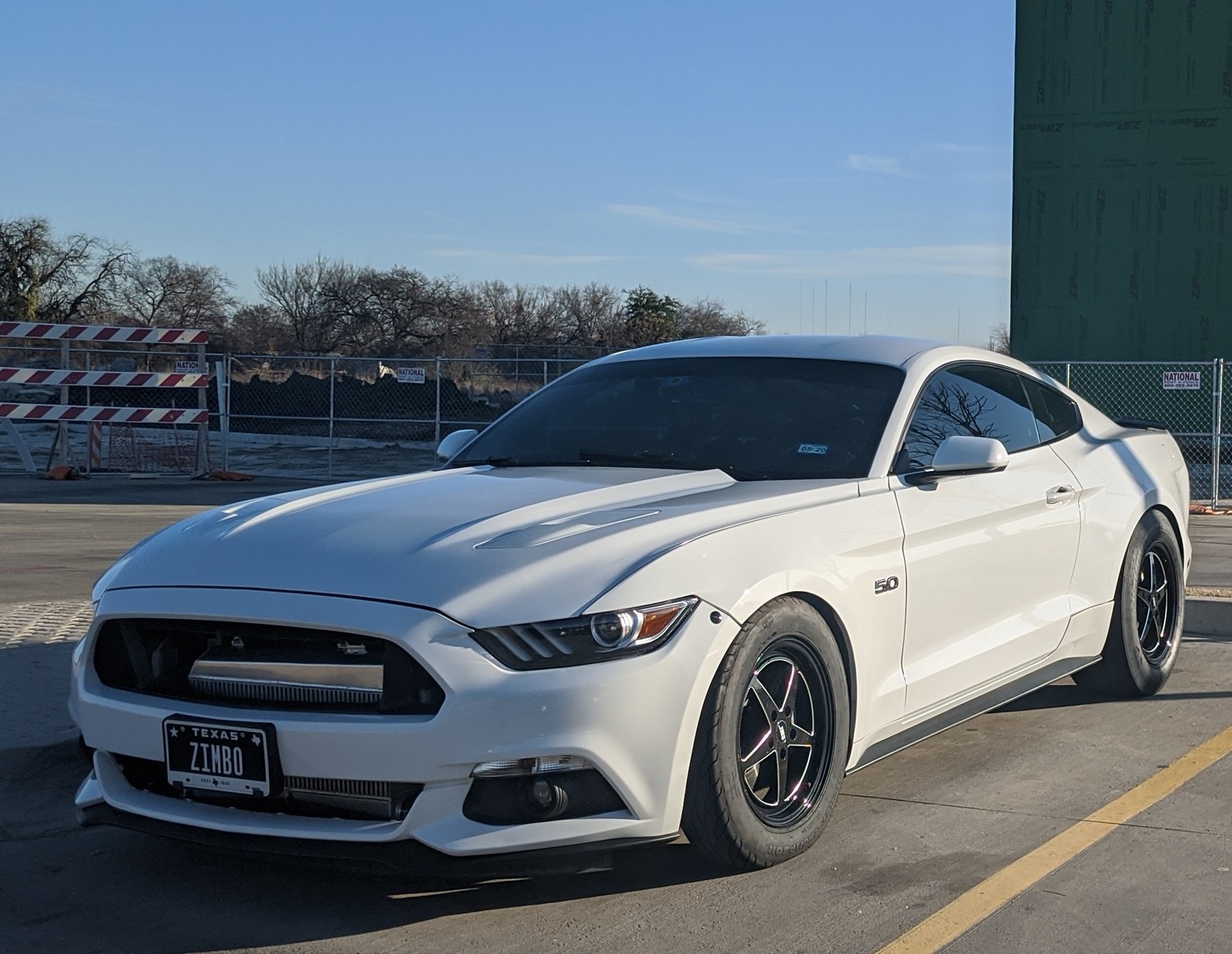 2015 White Ford Mustang GT Twin Turbo picture, mods, upgrades