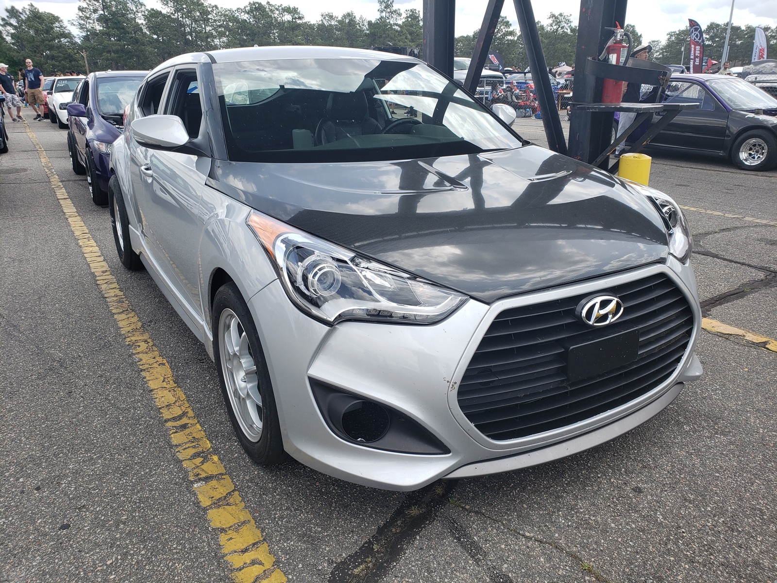 2015 Ironman Silver Hyundai Veloster Turbo picture, mods, upgrades