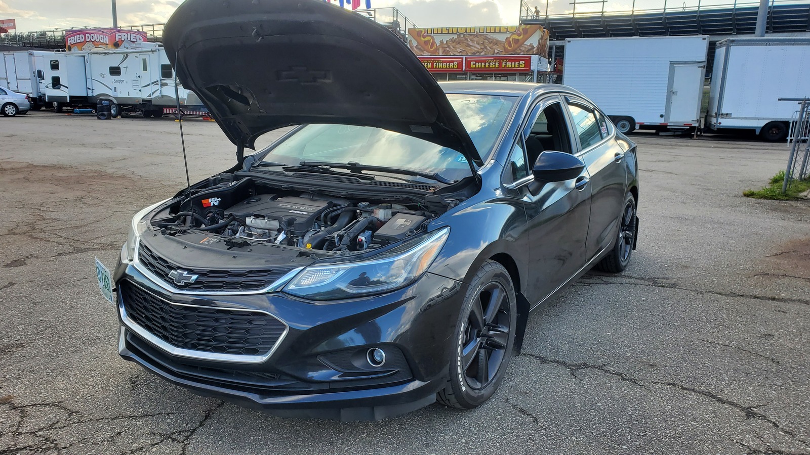 2016 Black  Chevrolet Cruze Lt picture, mods, upgrades