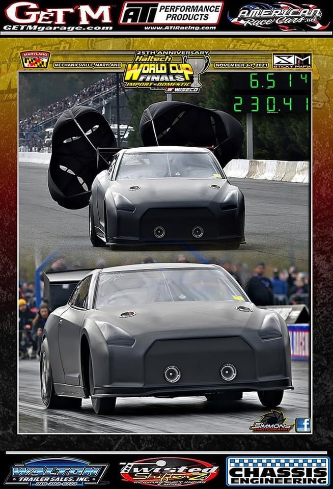 2009 Black Nissan GT-R Nightfury - T1 Race Development picture, mods, upgrades