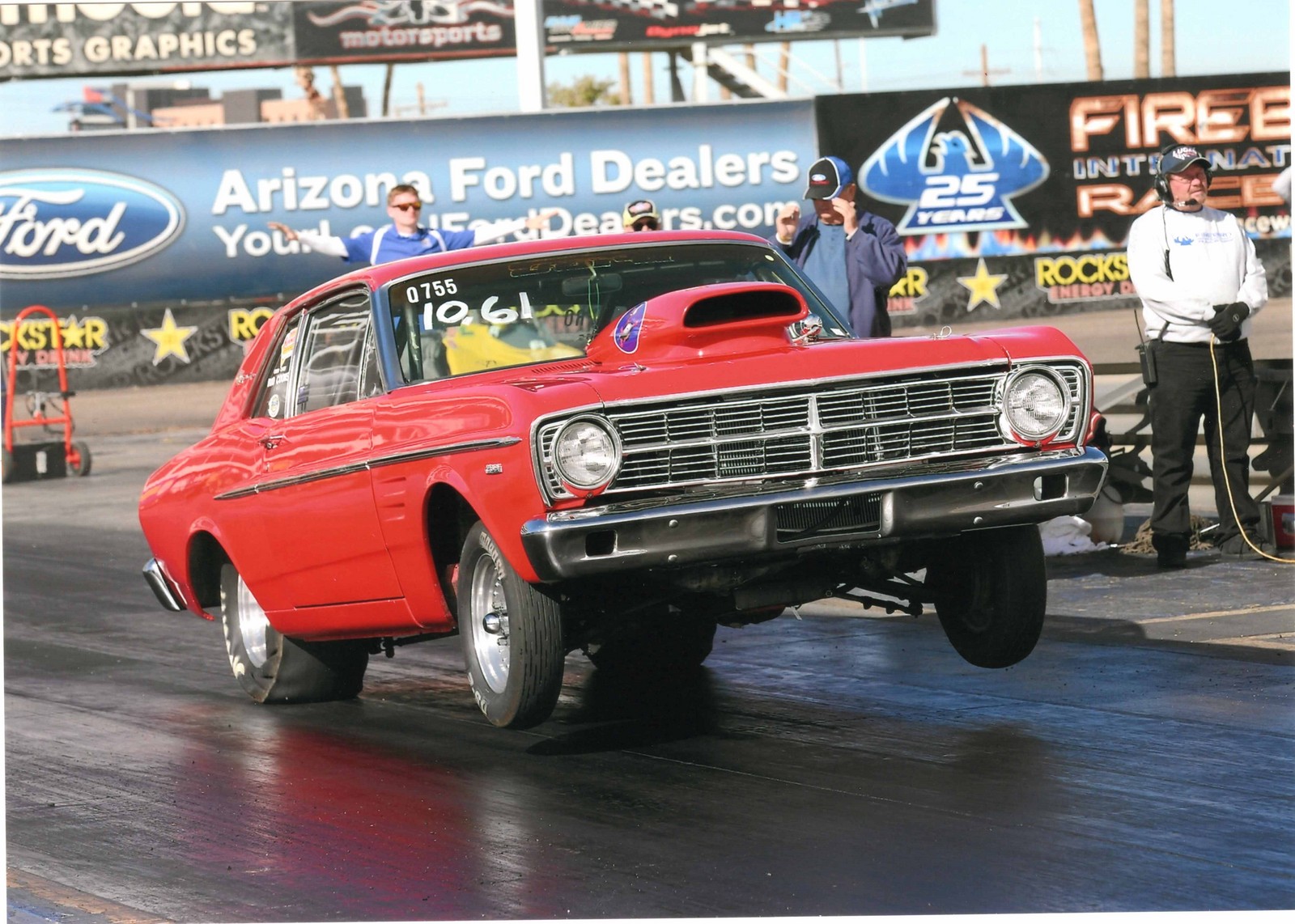 RED 1967 Ford Falcon Sport Coupe