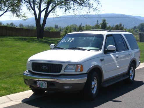 2000 Ford Expedition Eddie Bauer 2x4 1/4 mile Drag Racing timeslip specs 0- 