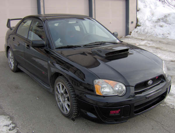 You can vote for this Subaru Impreza WRX STi to be the featured car of the 