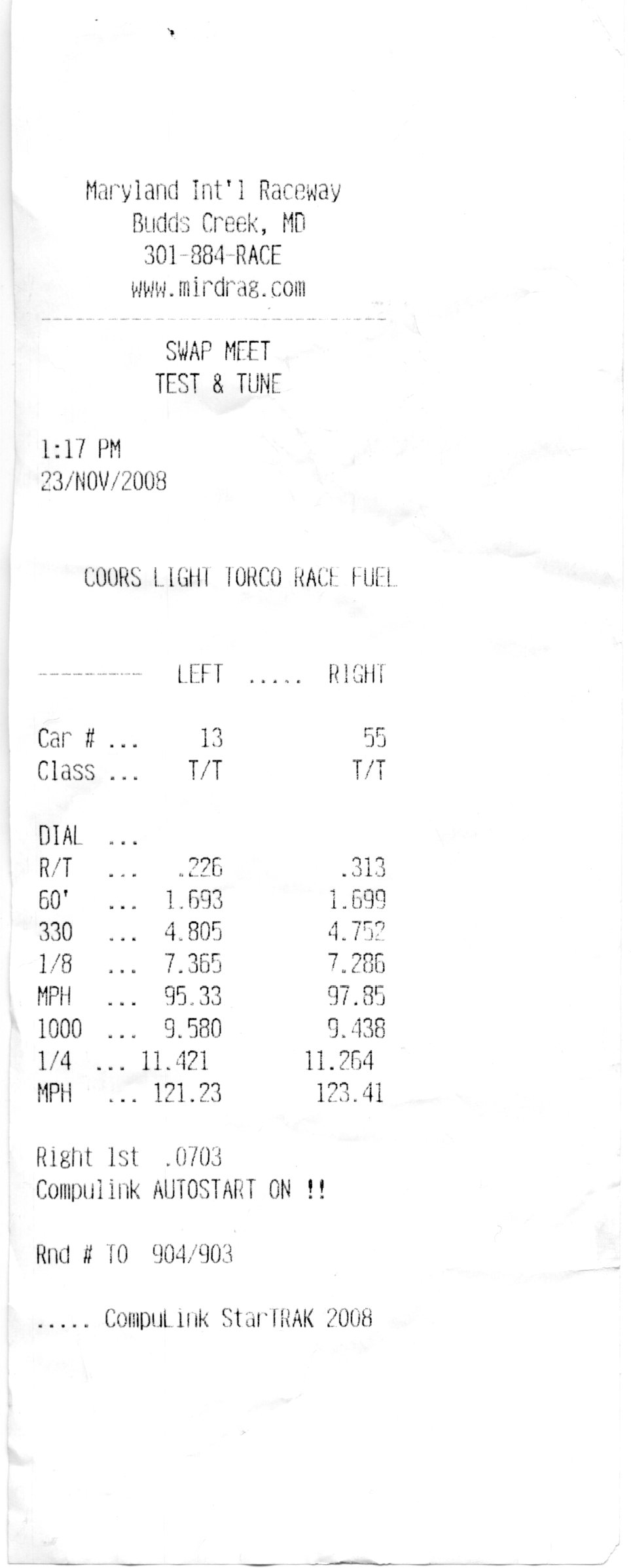 2003  Mercedes-Benz SL55 AMG ECU Tune Pulley Timeslip Scan