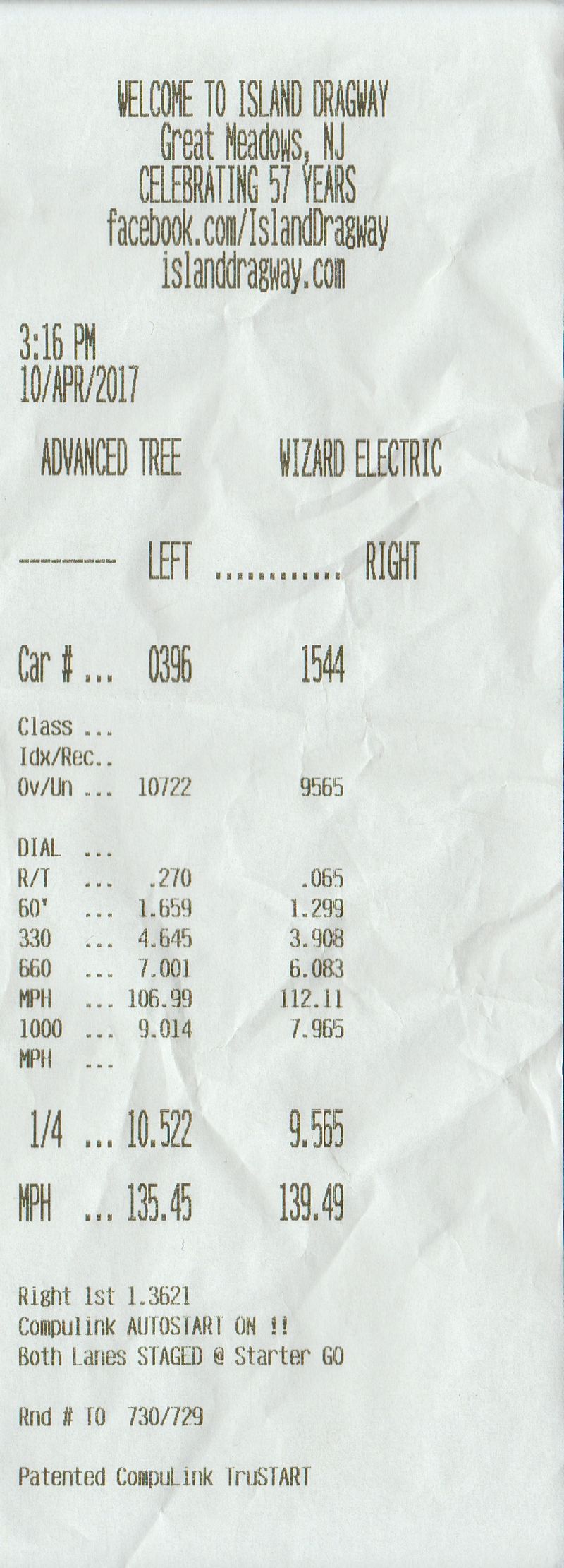 Dodge Charger Hellcat Timeslip Scan
