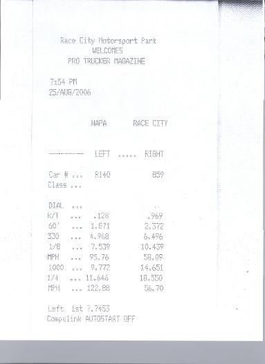 1989  Ford Mustang LX  coupe Timeslip Scan