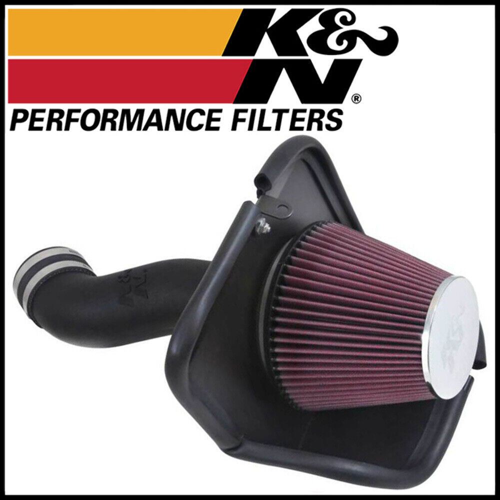 K&N AirCharger Cold Air Intake System Kit fits 2014-2018 Jeep Cherokee 3.2L V6