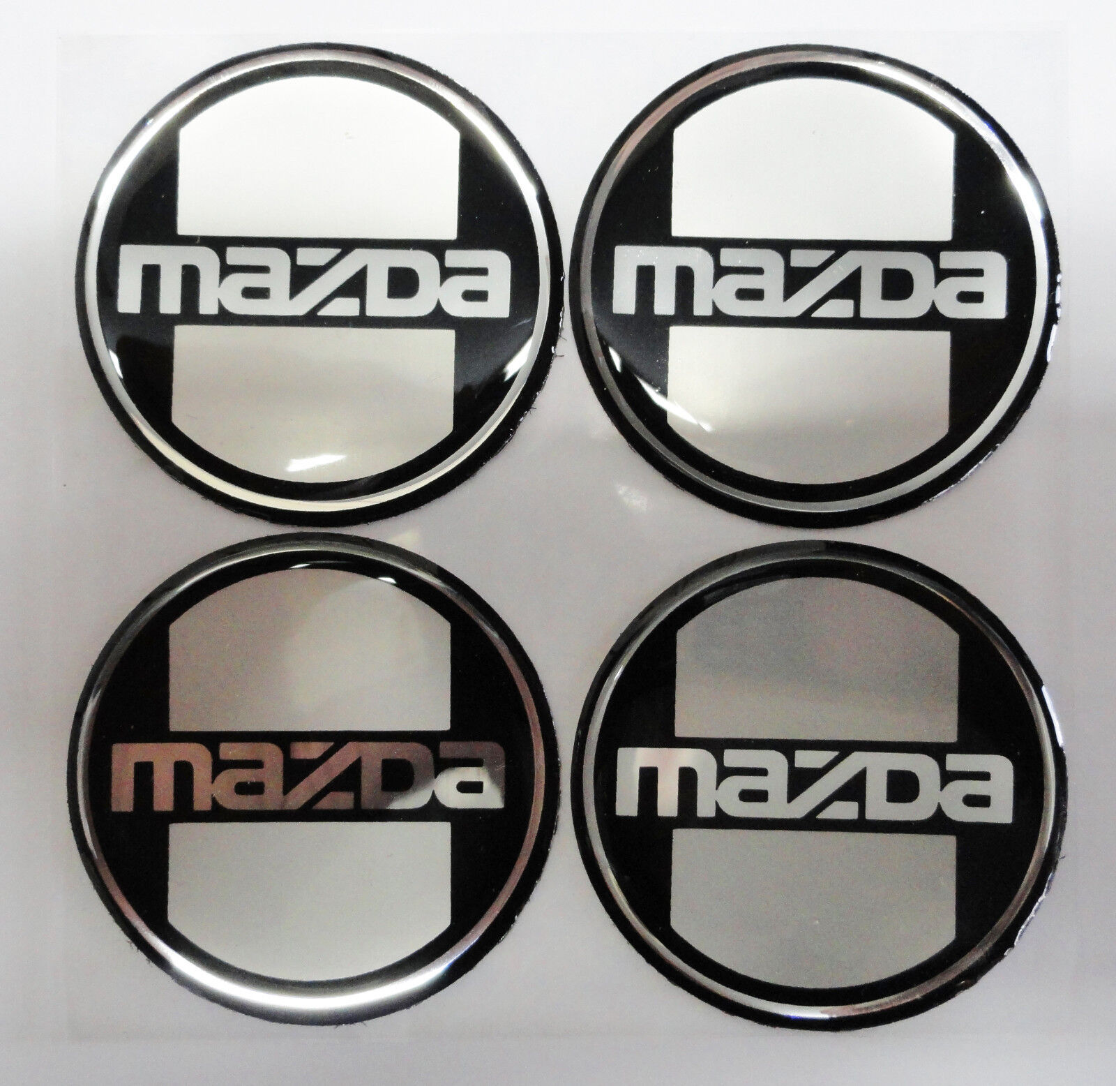 Vintage 90's Automotive Wheel Center Cap Round Emblem Accent Trim MAZDA 2.00S