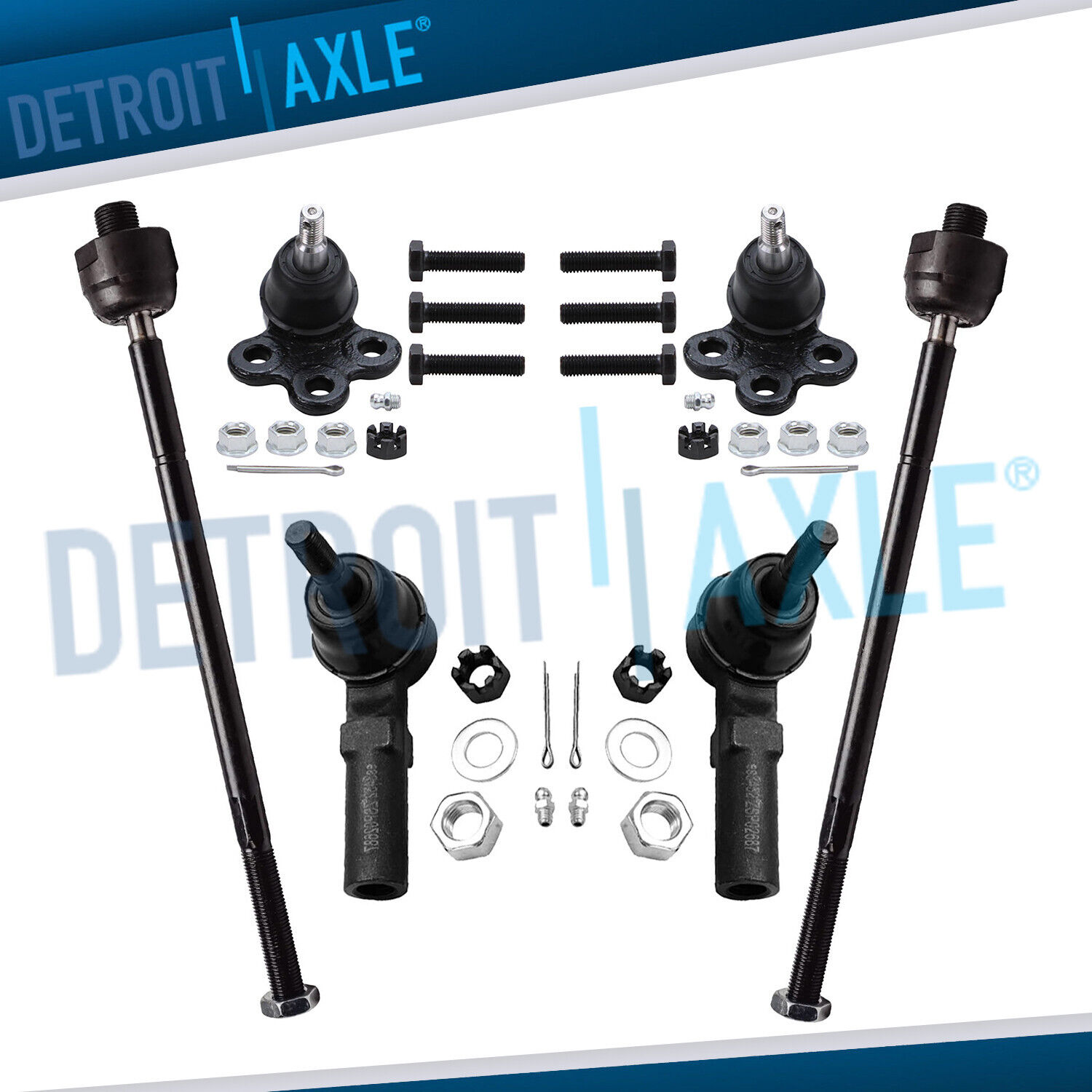 Lower Ball Joints Inner Outer Tie Rods for Lesabre Deville Aurora Park Avenue
