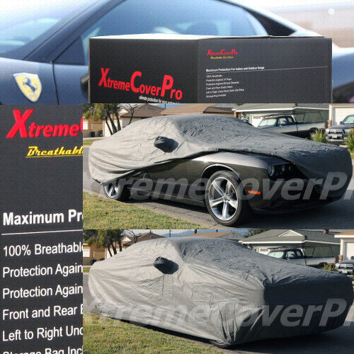 CUSTOM FIT 2017 2018 2019 DODGE CHALLENGER BREATHABLE CAR COVER W/MIRRORPOCKET