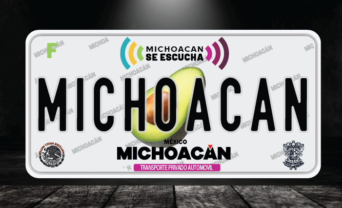 CUSTOM Mexican License Plate / Placas mexicanas personalizadas