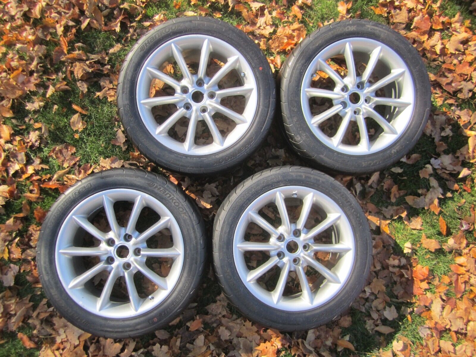 ASTON MARTIN DB7 Vantage OEM wheels + Hankook Ventus RS4 tires--SET of 4