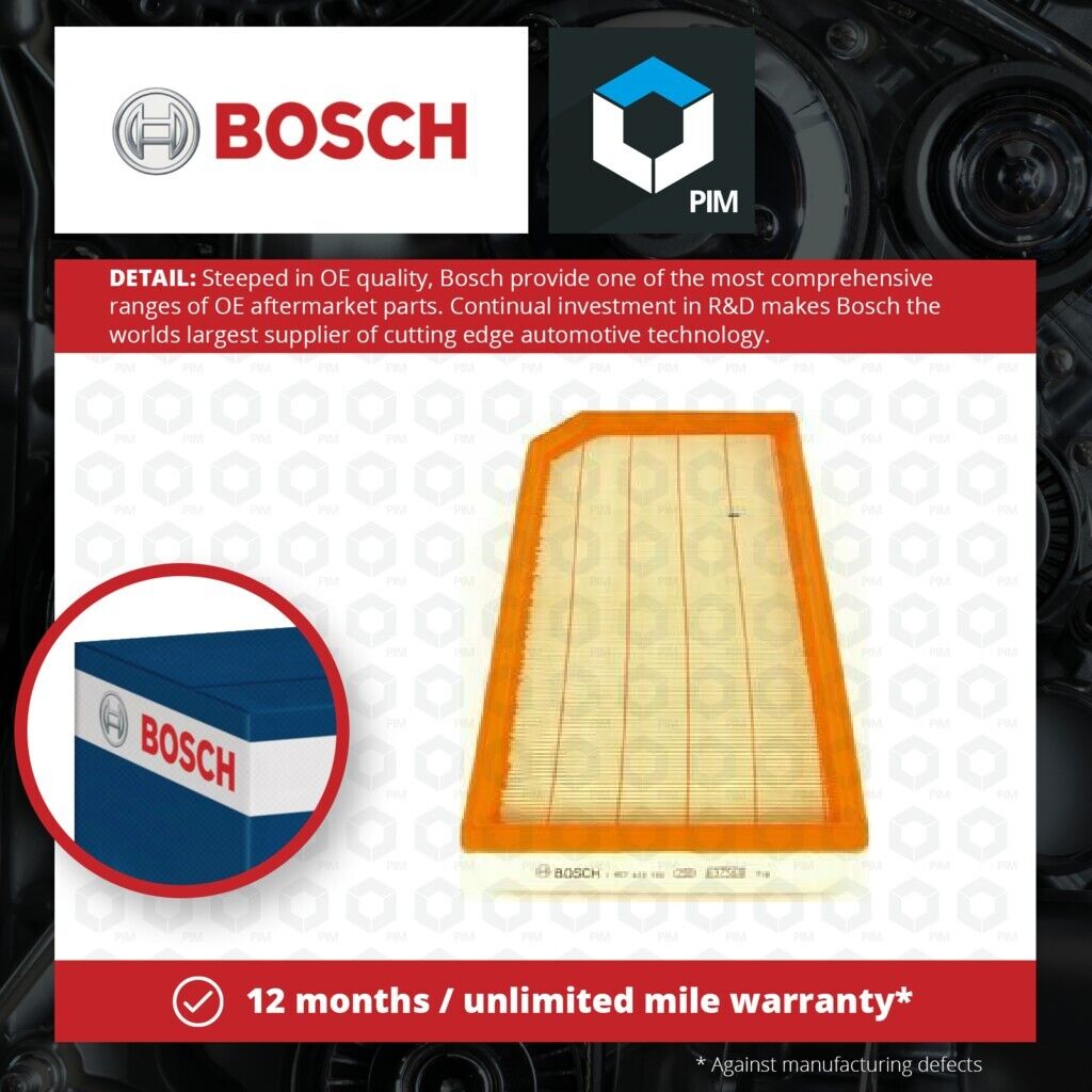 Air Filter fits SEAT LEON 1P1 2.0 05 to 09 BWA Bosch 06F133843A Quality New