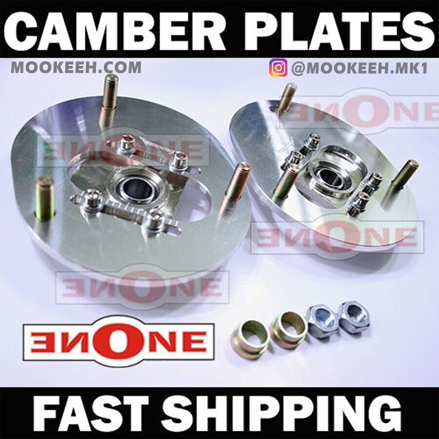 MK1 PillowBall Bearing Camber Kit Plate Plates Starion Conquest
