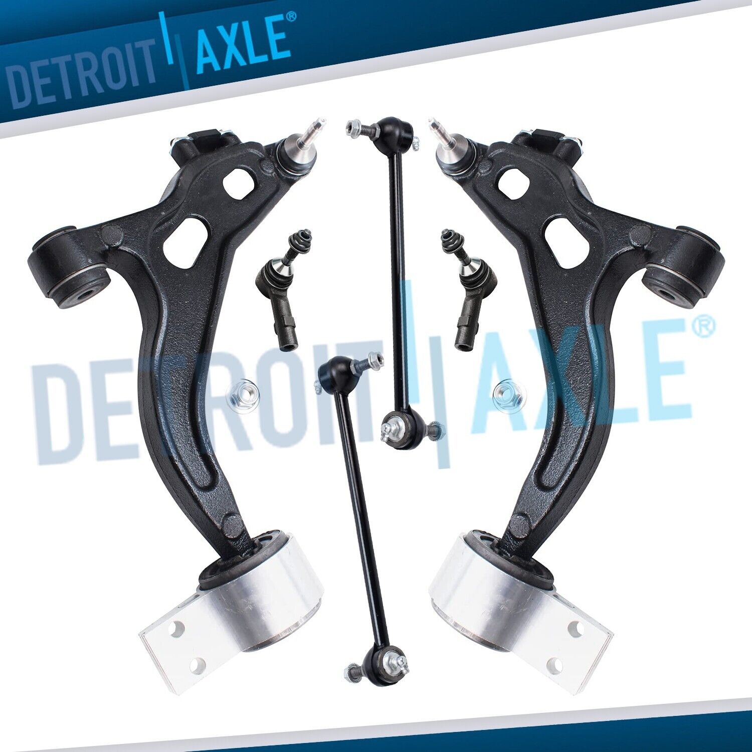 AWD Front Lower Control Arms Sway Bars for 05-07 Five Hundred Freestyle Montego
