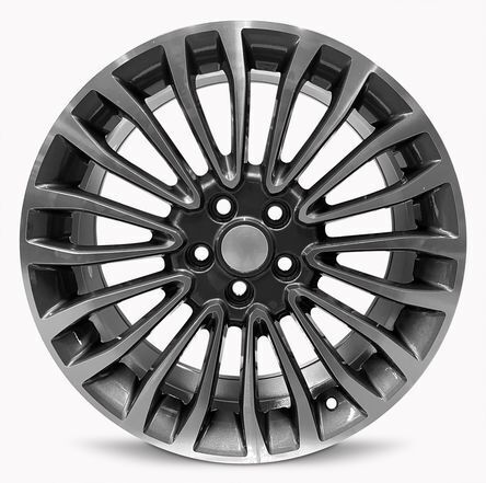New 18x8 Inch Aluminum Wheel Rim for 2017-2018 Ford Fusion 5 Lug 108mm Gunmetal