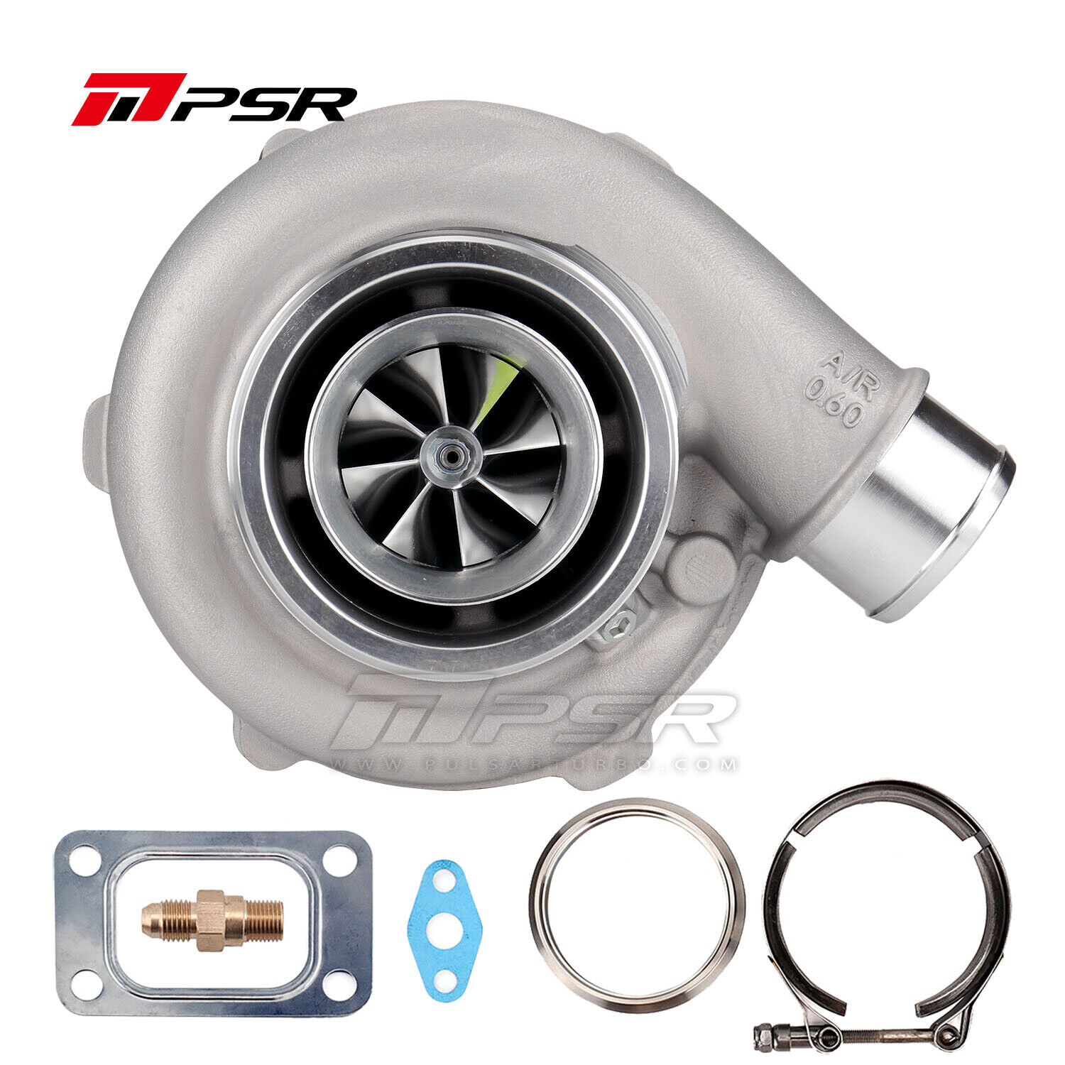 Pulsar Turbo PSR3071 GEN II Ball Bearing Turbo T3 0.82A/R Turbine Turbocharger
