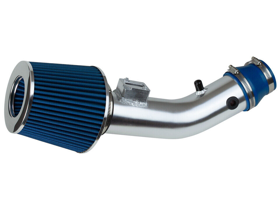 BCP BLUE 2016-2023 Malibu 1.5T Turbo Short Ram Air Intake System +Racing Filter